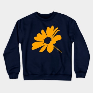 Yellow Daisy Crewneck Sweatshirt